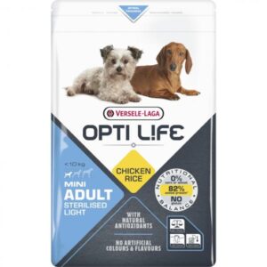Opti Life hrana za pse Adult Light Mini 2.5kg