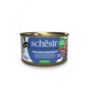 Schesir Complete&Balanced konzerva za mačke - Tuna i inćun u želeu 85g