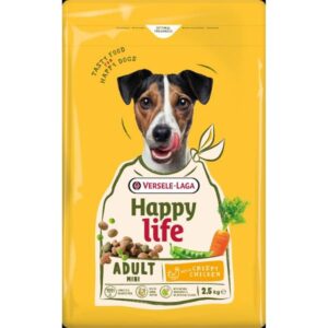 Happy Life hrana za pse Adult Chicken Mini 2.5kg